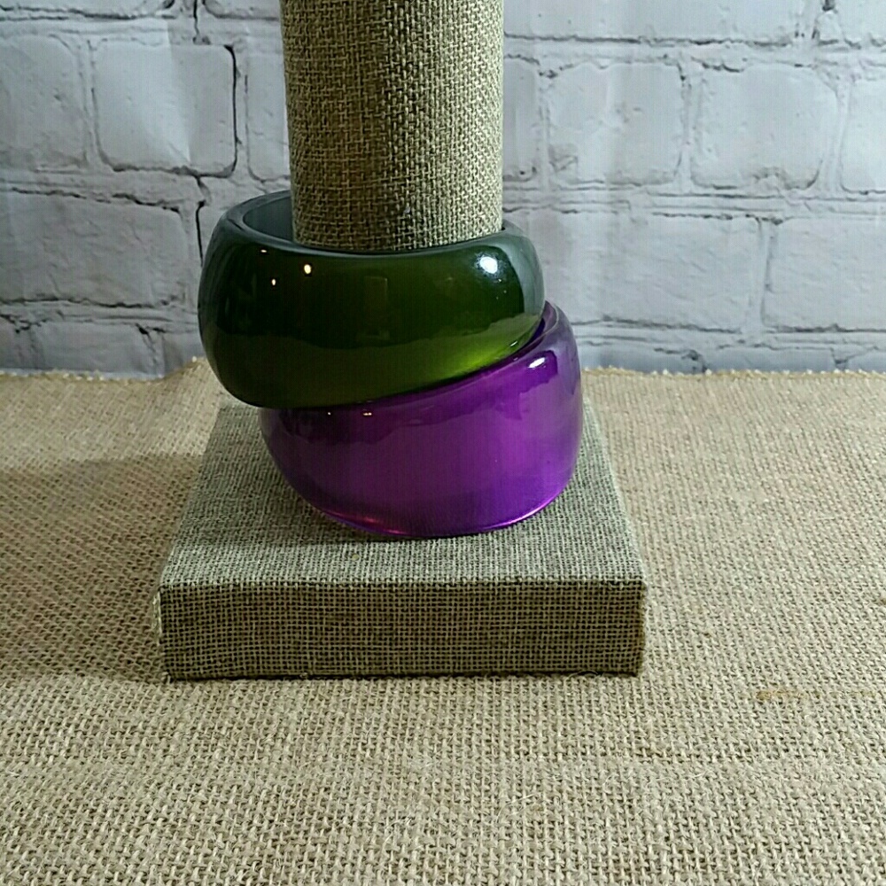 Set of 2 Bangle Bracelets